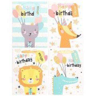 Torba prezentowa Party 18x23x10cm mix STRIGO Torba prezentowa Party 18x23x10cm mix STRIGO