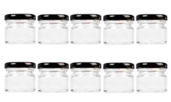 DuraHome Sklenice zavařovací 30ml s víčkem 43, 10ks DuraHome Sklenice zavařovací 30ml s víčkem 43, 10ks