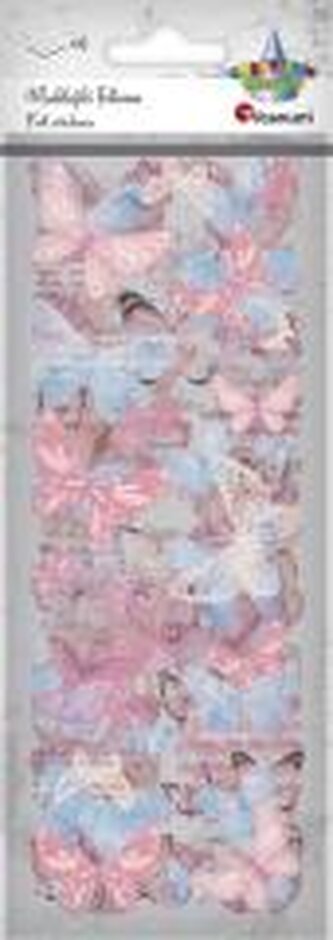 Naklejki foliowe 6 plansz motyle Naklejki foliowe 6 plansz motyle