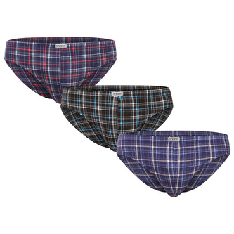 3PACK pánské slipy Andrie vícebarevné (PS 3587) 3XL