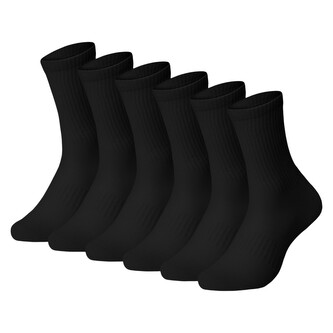 3PACK ponožky Benysøn vysoké černé (B-6201) S