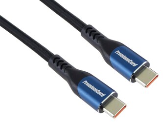 PremiumCord USB-C kabel ( USB 3.2 GEN 2x2, 5A, 100W, 20Gbit/s ) 2m, bavlněný oplet PremiumCord USB-C kabel ( USB 3.2 GEN 2x2, 5A, 100W, 20Gbit/s ) 2m, bavlněný oplet