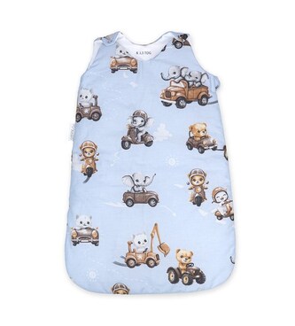 ALBERO MIO Śpiworek do spania S (1,5 TOG) C013 Little Drivers World