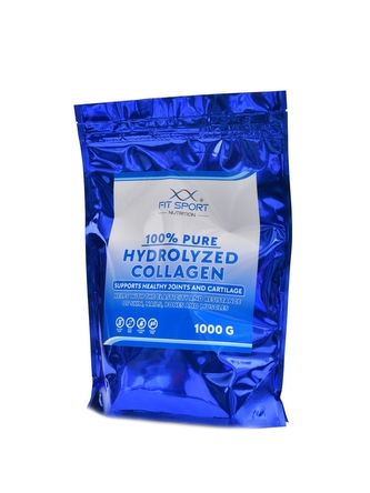 FitSport Nutrition - 100% Pure hydrolyzed collagen 1000 g FitSport Nutrition - 100% Pure hydrolyzed collagen 1000 g
