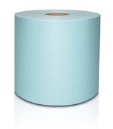 Víceúčelové ubrousky, tyrkysová, 1-vrstvé, 200 útržků, 1 role, netkaná textilie, SMILESZMTKT200