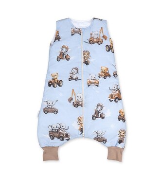 ALBERO MIO Śpiworek - kombinezon z nogawkami S (1,5 TOG ) C013 Little Drivers World