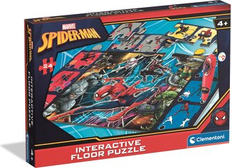 CLEMENTONI Podlahové puzzle s interaktivním perem Spiderman 24 dílků