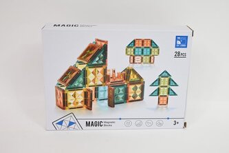 Klocki magnetyczne 28el. 012845 94086