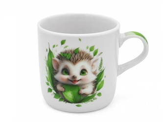 Hrnek dětský porcelán 230ml  JEŽEK