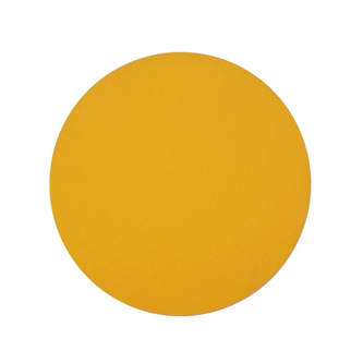 Sedátko kulaté bez ucha 1-vrstvé Yate (podsedák) průměr 35 cm - žluté