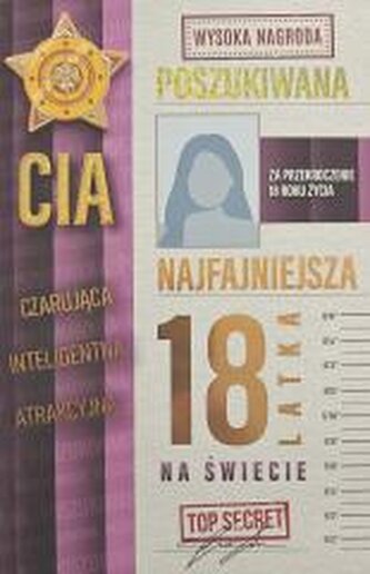 Karnet Urodziny 18 dziewczyna poszukiwana