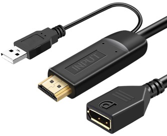 PremiumCord  Adaptér HDMI 2.0 na DisplayPort 1.2 rozlišení 4K@60Hz 25cm PremiumCord  Adaptér HDMI 2.0 na DisplayPort 1.2 rozlišení 4K@60Hz 25cm