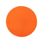 Sedátko kulaté bez ucha 1-vrstvé Yate (podsedák) průměr 35 cm - oranžové