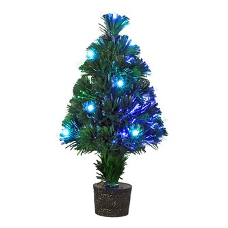 HOMESTYLING Vánoční stromeček s LED osvětlením 45 cm barevný KO-AFB000110