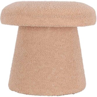HOMESTYLING Taburet ve tvaru houby 43 cm béžová KO-AAK400110