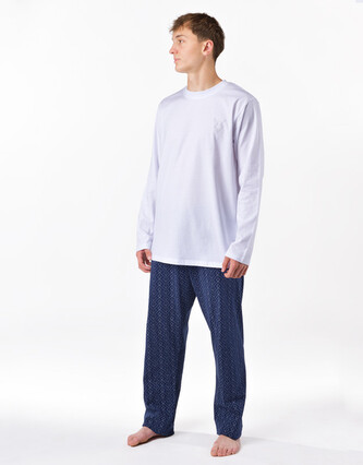 Pánské pyžamo Gino vícebarevné (79195-MxBDCM) L