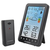 Hyundai WS 2420 Meteostanice,  černá