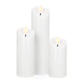 LED svíčka s pohyblivým plamenem 10 cm 2xAA SPRINGOS HA7552