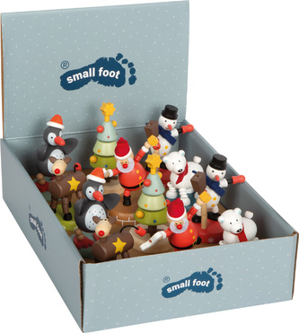 small foot Vánoční a zimní tančící figurka 1 ks