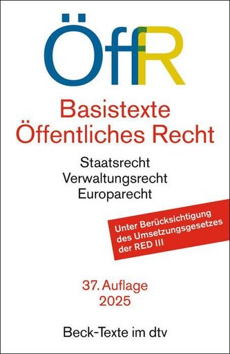 Basistexte Öffentliches Recht. ÖffR