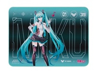 Asus podložka pod myš TUF GAMING P1 Hatsune Miku Edition, 260x360x2mm, textil