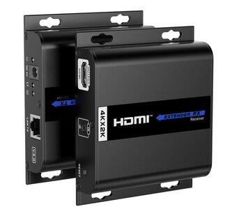 PremiumCord 4K HDMI extender na 120m přes LAN, over IP, HDBitT