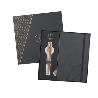 Pero kuličkové PARKER IM Writing Rituals Orange GT + šedý zápisník