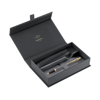 Pero kuličkové PARKER IM Core Grey GT + PU pouzdro