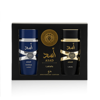 Lattafa Asad EDP Asad 100 ml + EDP Asad Zanzibar 100 ml UNISEX