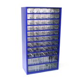 TOKOZ - Zásuvkový organizér 12 / 45S, 2M, 1L - RAL 5002 - Modrá