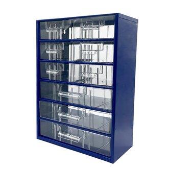 TOKOZ - Zásuvkový organizér 09 / 6M, 3L - RAL 5002 - Modrá