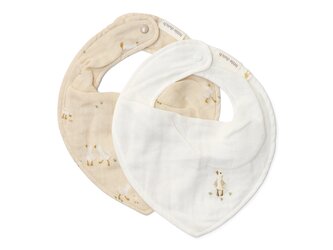 Bryndáček bandana 2 ks Husa Newborn Naturals Bryndáček bandana 2 ks Husa Newborn Naturals