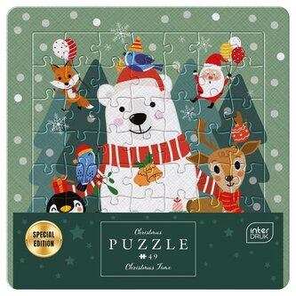 Puzzle w ramce  49 elementów. BN Christmas Time
