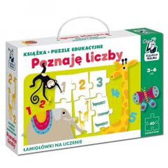 Poznaję liczby. Książka + puzzle edukacyjne