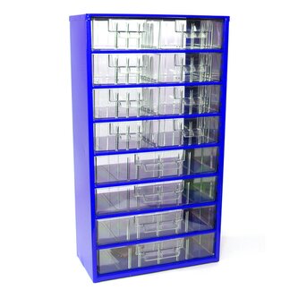 TOKOZ - Zásuvkový organizér 12 / 8M, 4L - RAL 5002 - Modrá