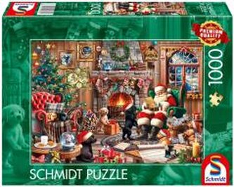 Puzzle PQ 1000 Święty Mikołaj czyta listy