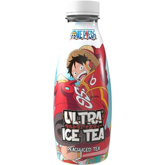 One Piece - Luffy Ultra Ice Tea, broskev 500 ml