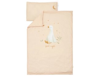 Povlečení 140x100 a 40x60 cm Husa Newborn Naturals Povlečení 140x100 a 40x60 cm Husa Newborn Naturals