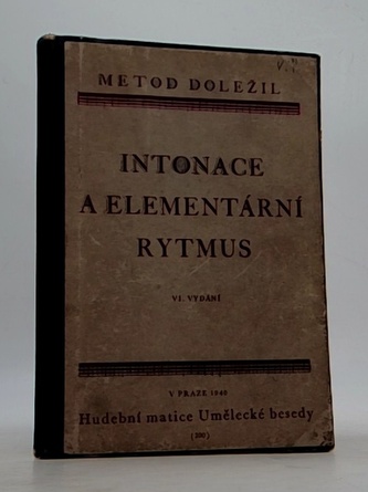 Intonace a elementární rytmus