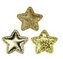 Dekoracje materiałowe gwiazdki 35x32mm