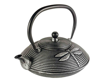 Litinová konvice Akitsu černá dekor vážek 800 ml Litinová konvice Akitsu černá dekor vážek 800 ml