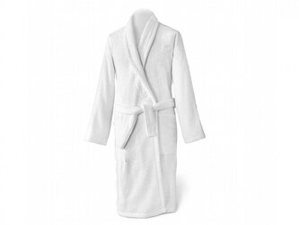 Froté župan Jerry bílá velikost XXXL