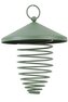 Krmítko venk. SPIRAL na loj.koule kov zelená 11cm Zol