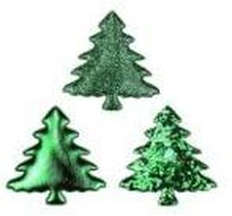 Dekoracje materiałowe choinki 32x32mm Dekoracje materiałowe choinki 32x32mm