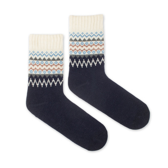 Vlněné ponožky Vlnáč Severka modré Modré L (43-46)