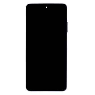 LCD Display + Dotyková Deska + Přední Kryt pro Xiaomi Redmi Note 9 Pro 5G Black (Service Pack)