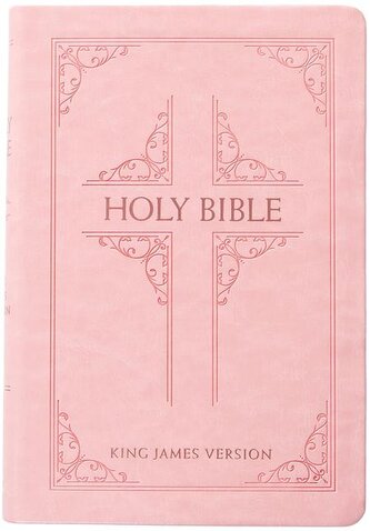 KJV Holy Bible Giant Print Blush