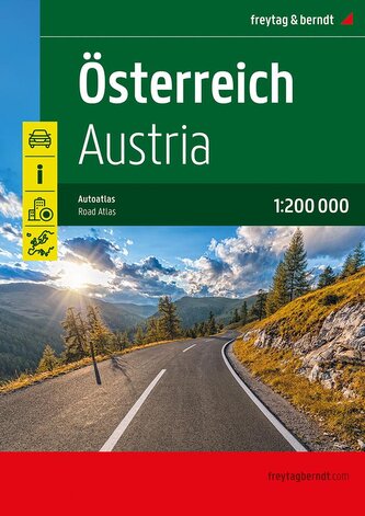 Österreich, Autoatlas 1:200.000, freytag & berndt