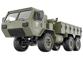 Vojenský nákladní vůz 1/12 RC 6WD 2,4 GHz, armádní zelená Vojenský nákladní vůz 1/12 RC 6WD 2,4 GHz, armádní zelená