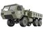Vojenský nákladní vůz 1/12 RC 6WD 2,4 GHz, armádní zelená